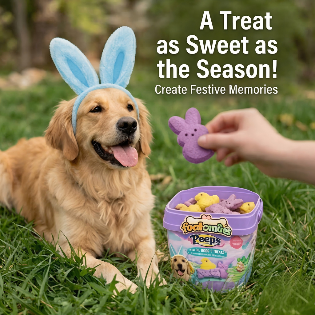 Bunny Buddy Biscuits – Marshmallow Flavored Dog Treats