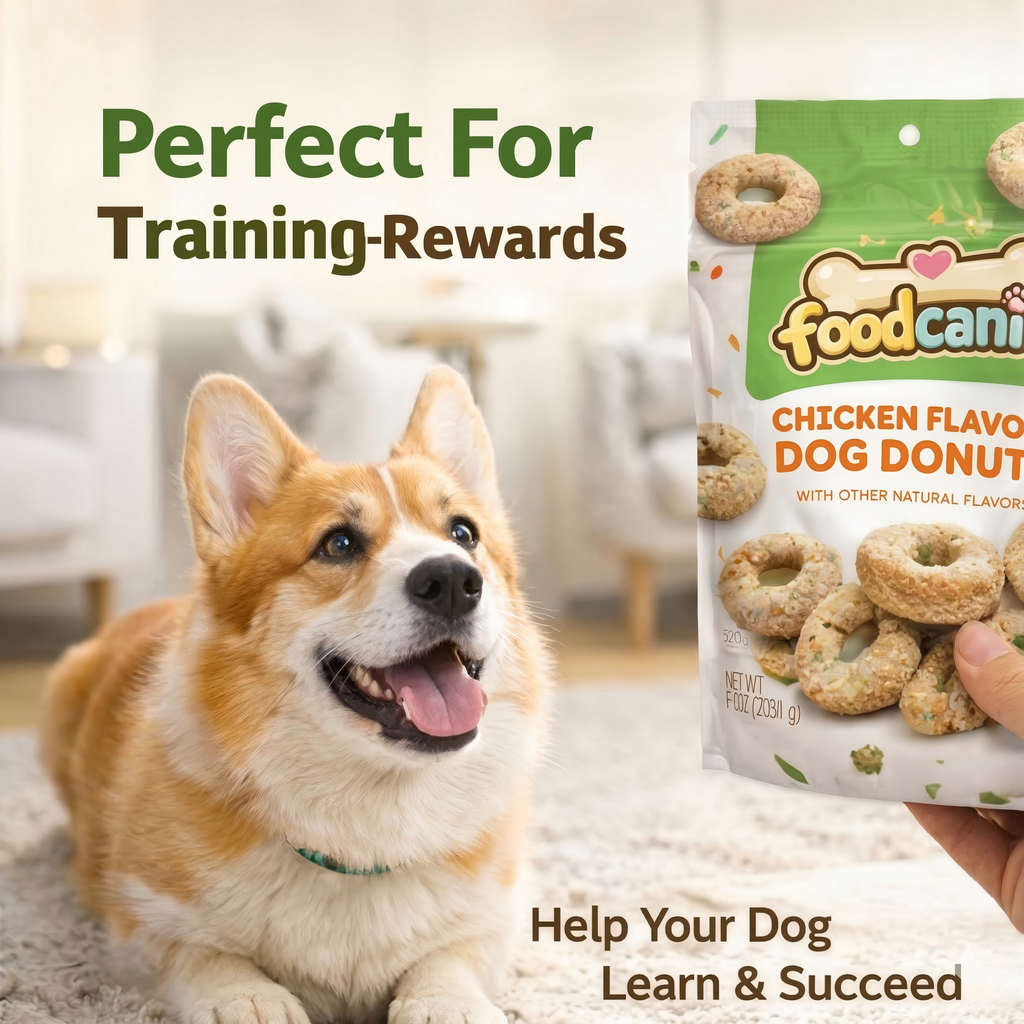 Chicken Flavor Dog Donuts – Dog Snacks