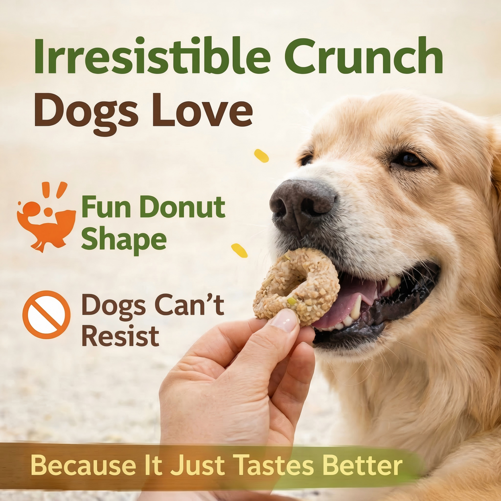 Chicken Flavor Dog Donuts – Dog Snacks