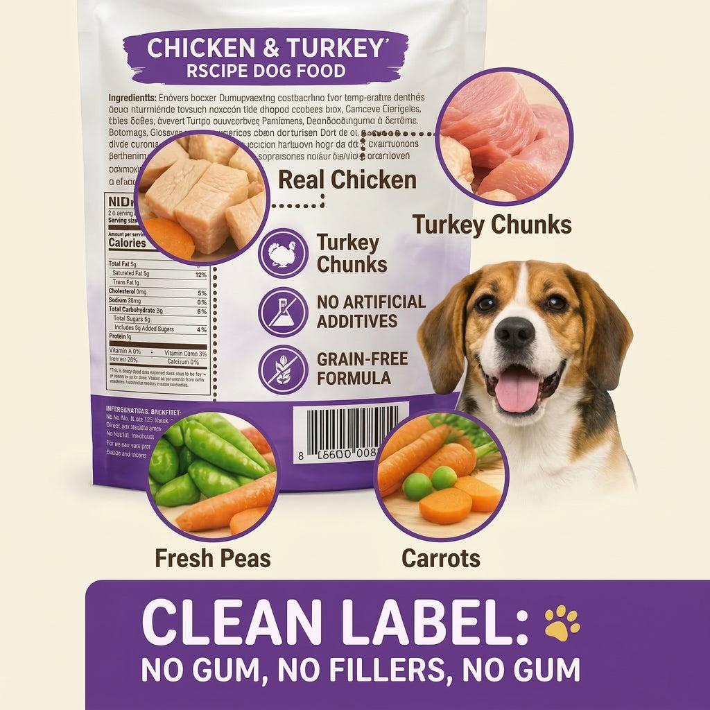 Chicken & Turkey Recipe Dog Food