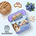 Blueberry Flavored Dog Biscuits – With Real Blueberries