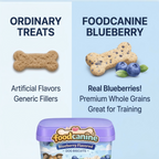 Blueberry Flavored Dog Biscuits – With Real Blueberries