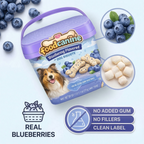 Blueberry Flavored Dog Biscuits – With Real Blueberries
