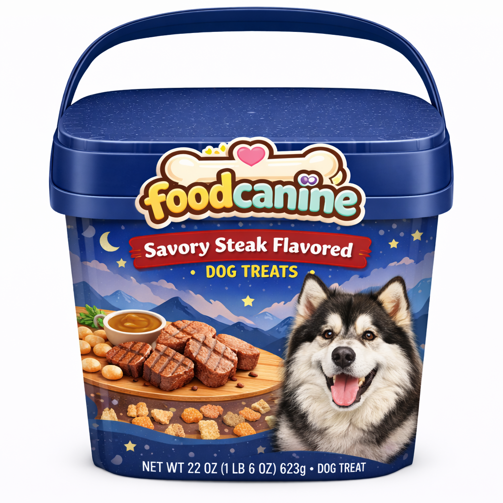 Savory Steak Flavored Dog Treats