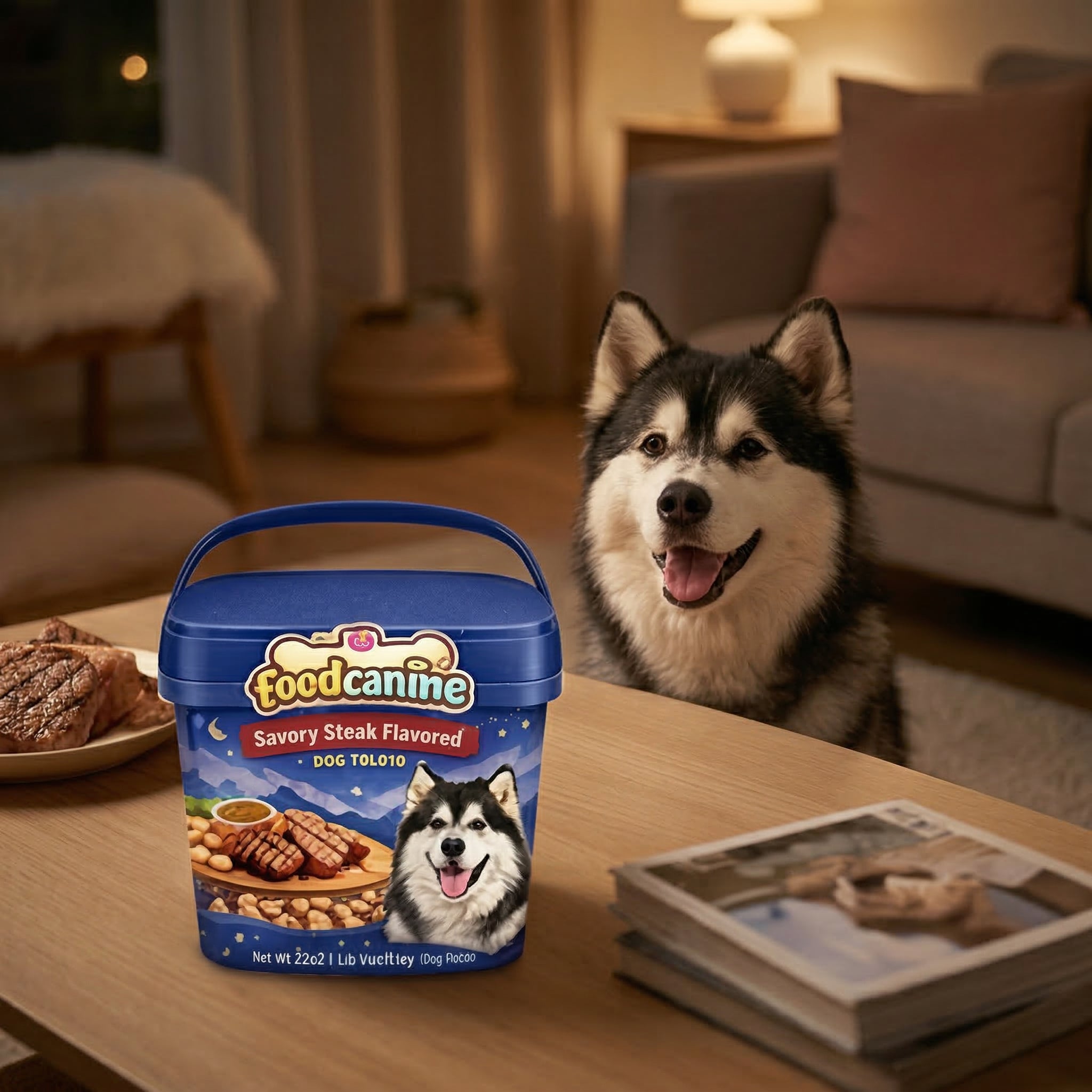 Savory Steak Flavored Dog Treats