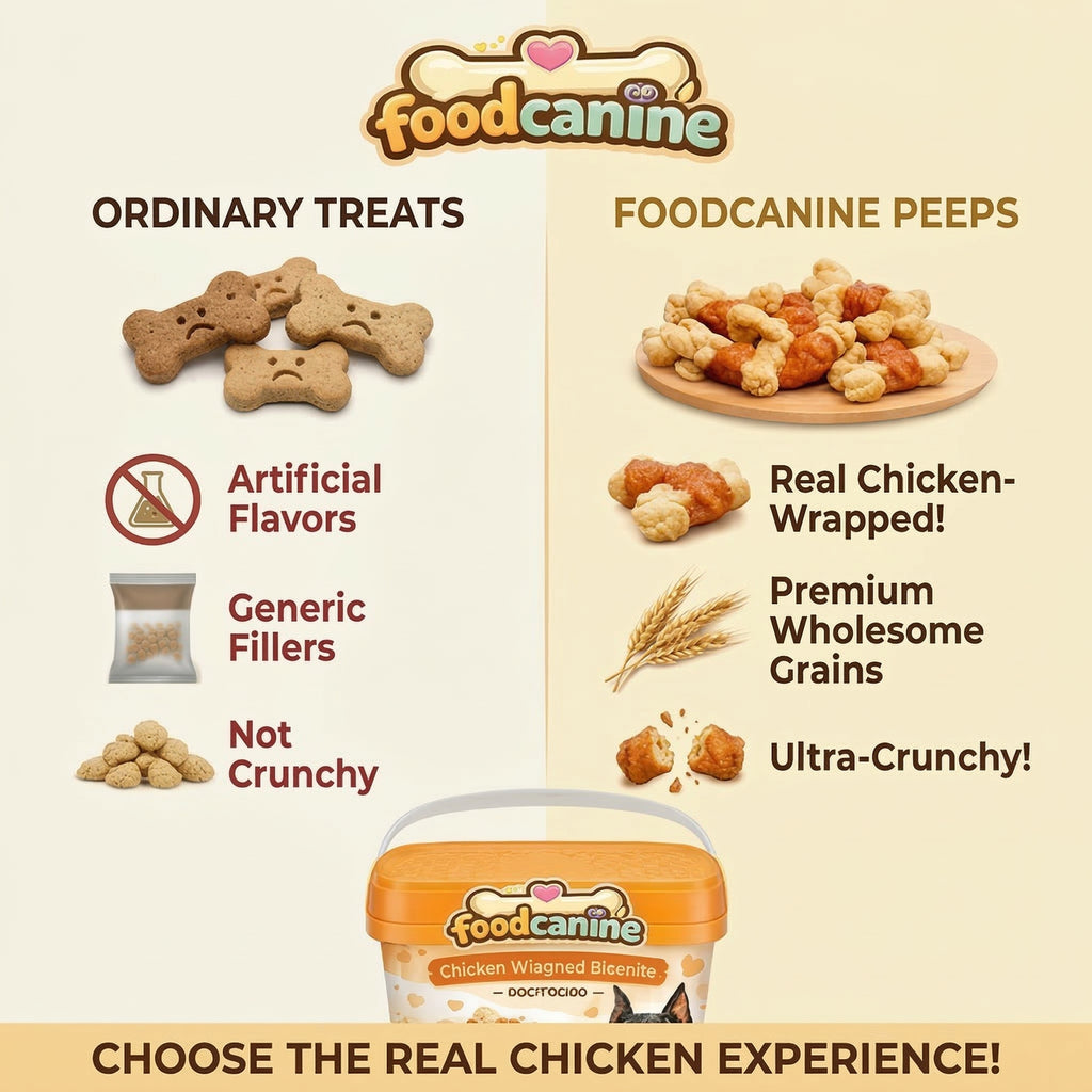 Chicken Wrapped Biscuits – Dog Treats