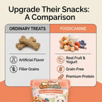 Yogurt & Berry Flavored Dog Treats – Made with Real Yogurt