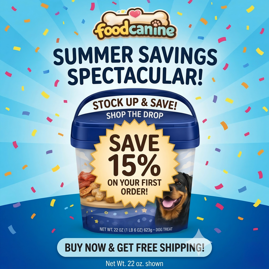 Bacon & Cheese Flavored Dog Biscuits