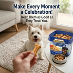 Bacon & Cheese Flavored Dog Biscuits