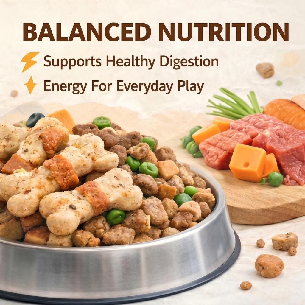 Chicken & Beef Recipe Dog Food