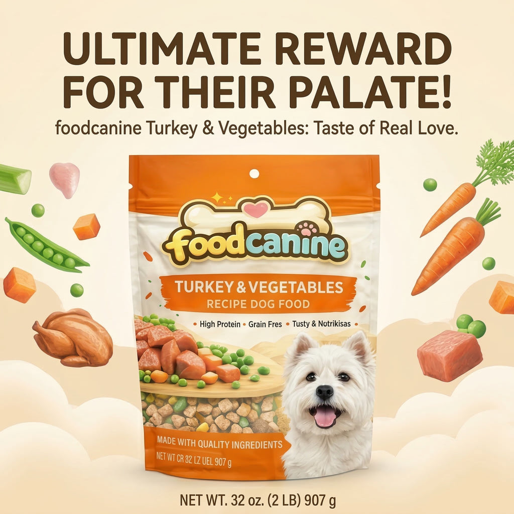 Turkey & Vegetables Recipe Dog Food